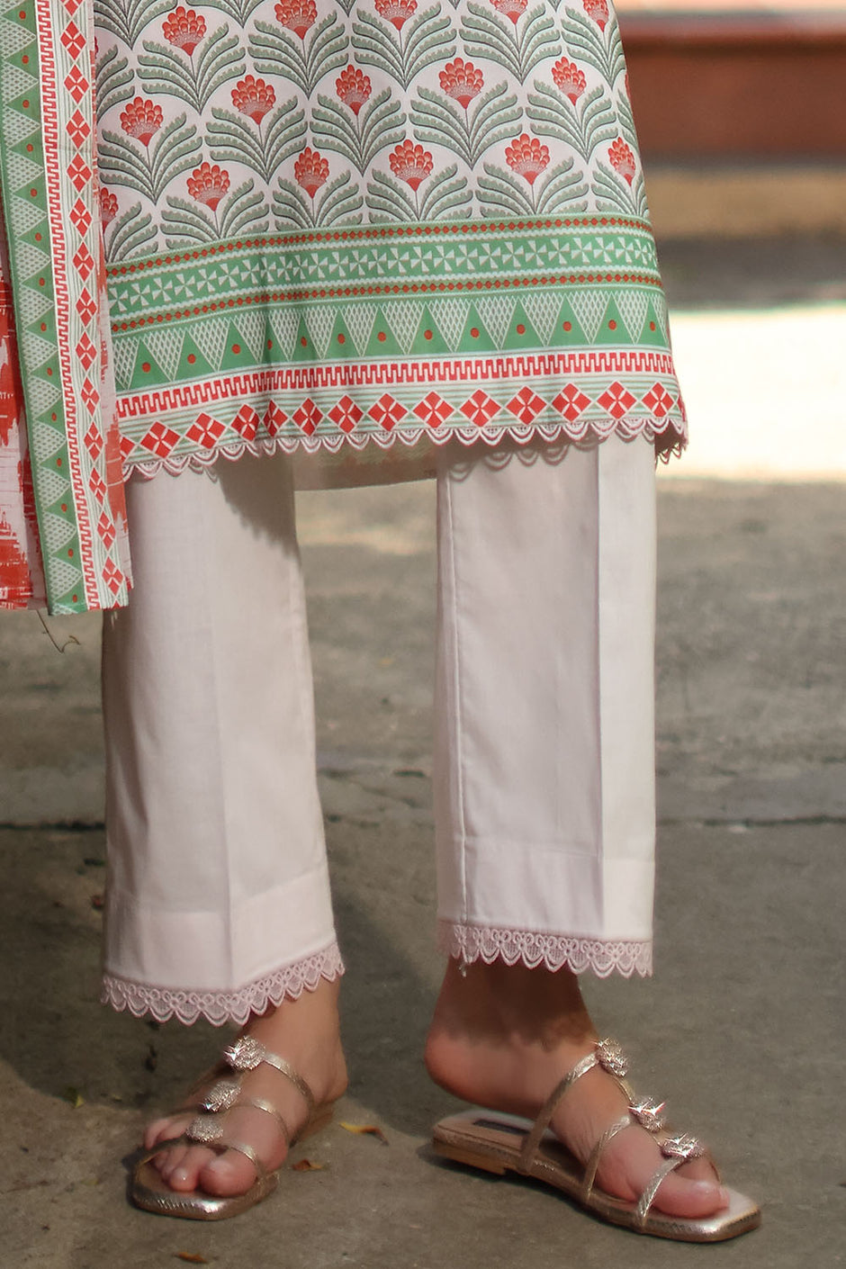 3 Piece Printed Lawn Suit with Dupatta
