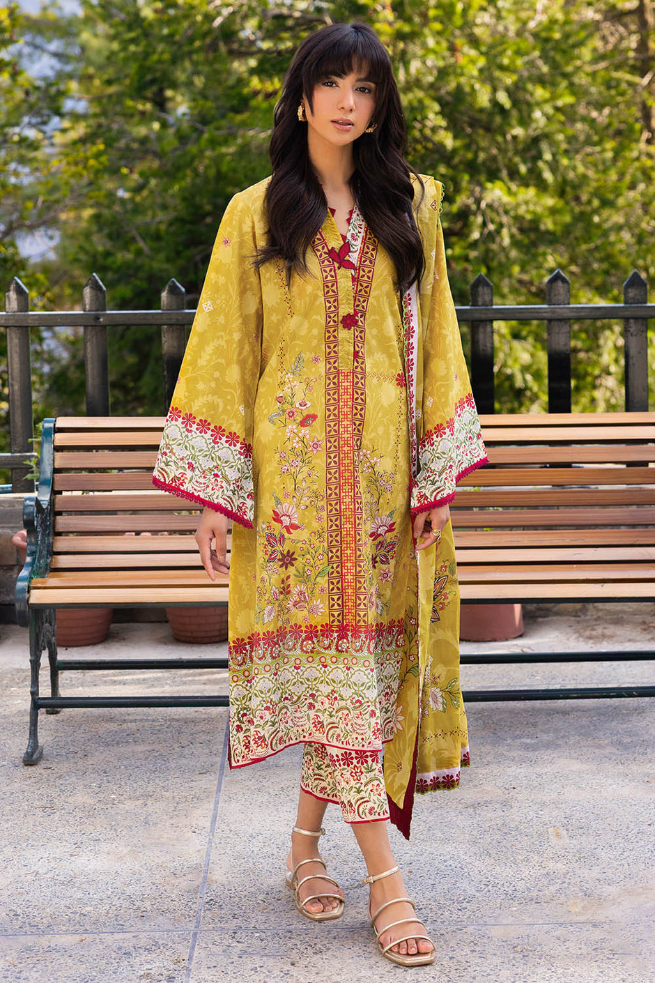 3 Piece Printed Lawn Suit