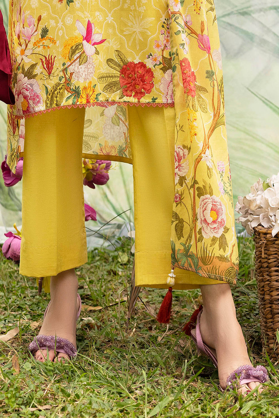 3 Piece Printed Lawn Suit with Dupatta