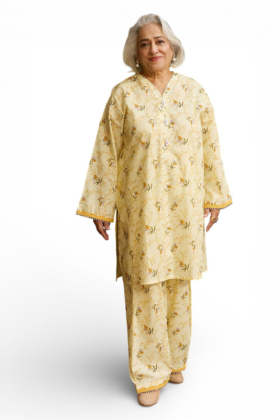1 Piece Printed Lawn Shirt