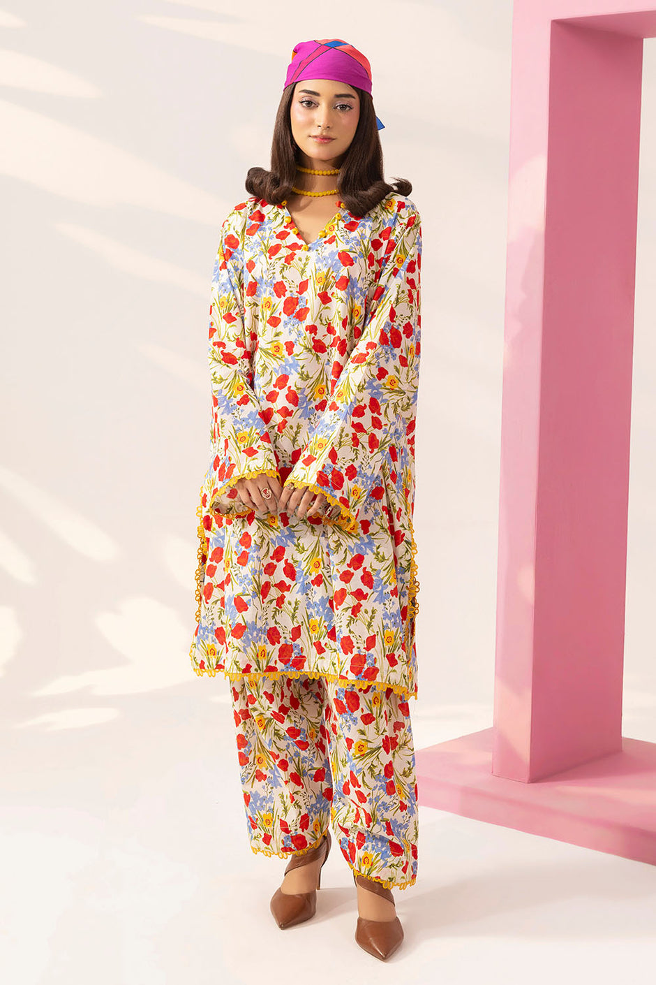 2 Piece Printed Lawn Suit