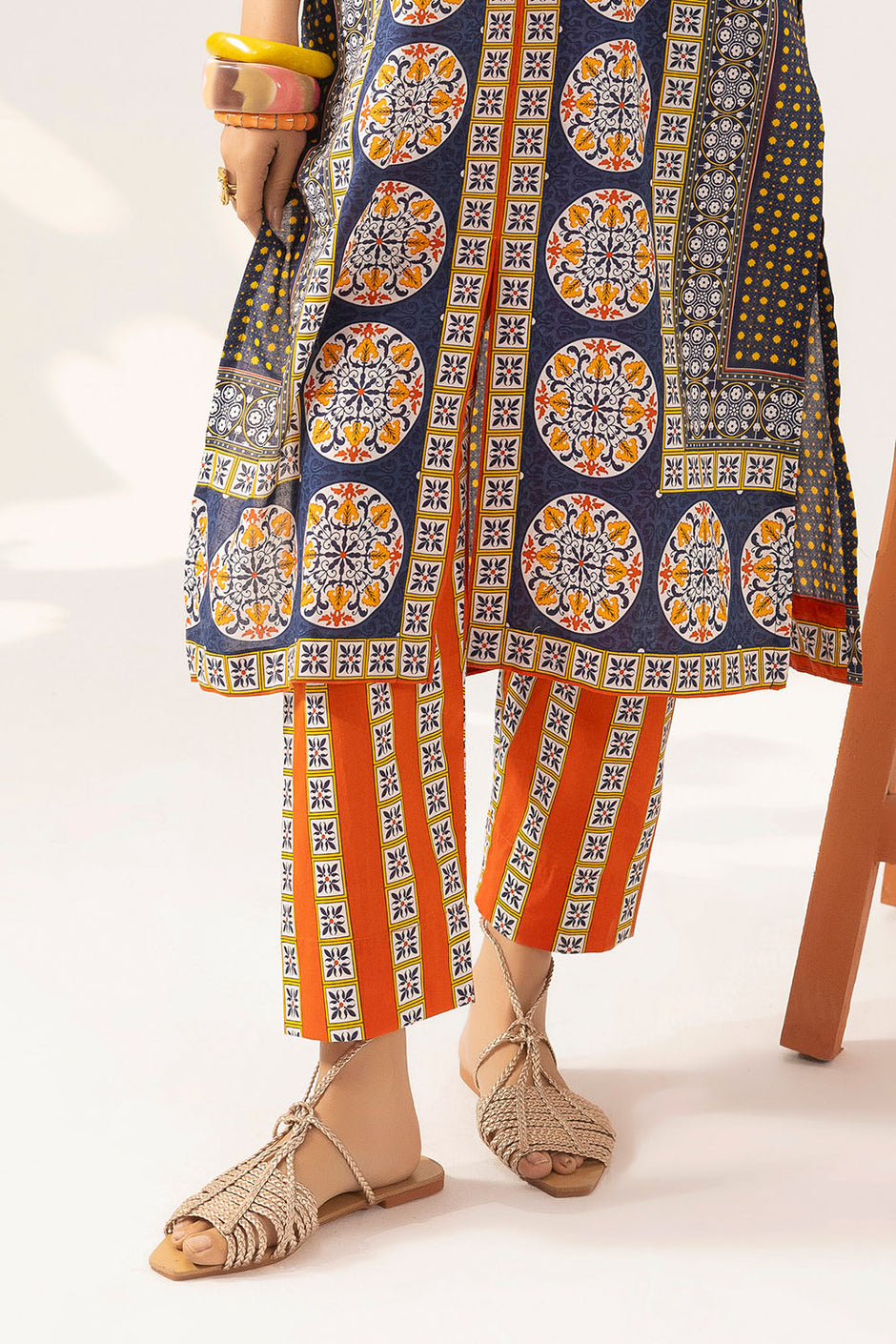 2 Piece Printed Lawn Suit