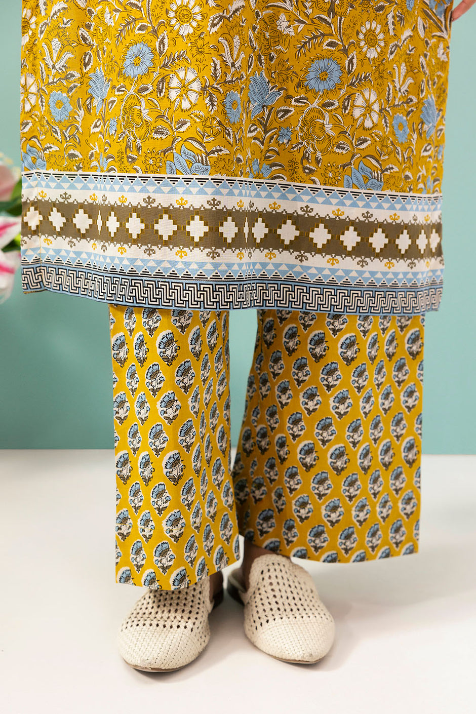 2 Piece Printed Lawn Suit