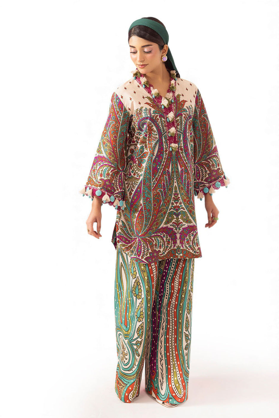 2 Piece Printed Lawn Suit