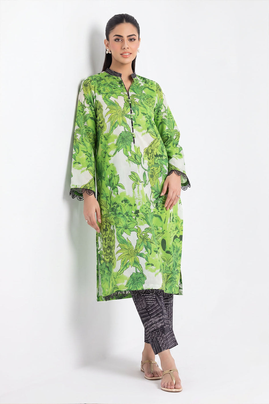 2 Piece Printed Lawn Suit