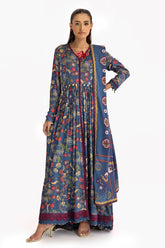 3 Piece Printed Linen Suit with Dupatta LT-52004
