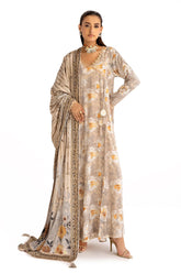 3 Piece Printed Linen Suit with Dupatta LT-52006