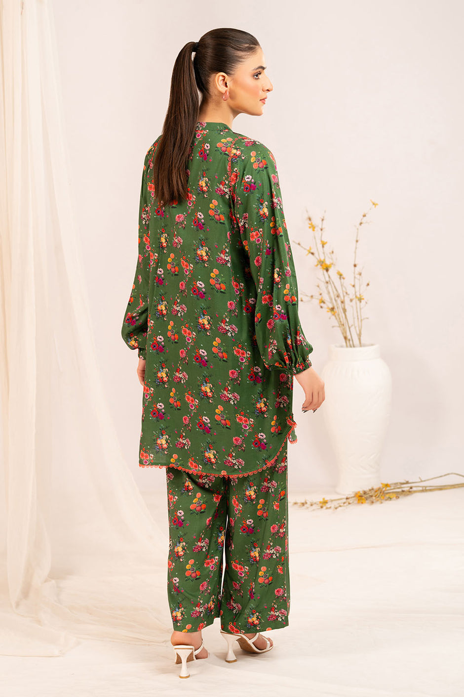 1 Piece Printed Linen Shirt