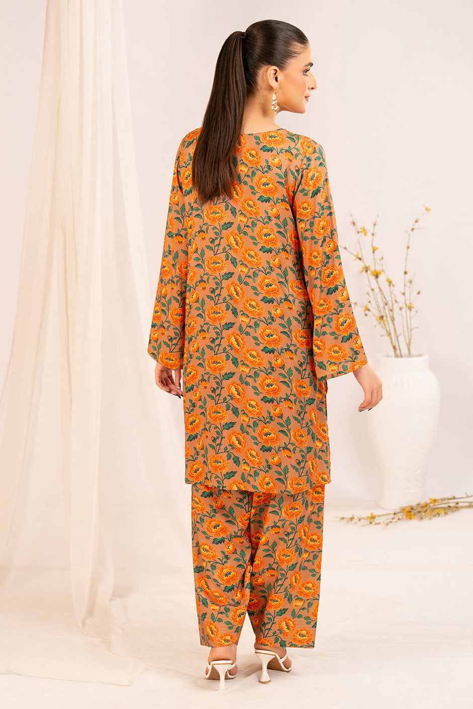 1 Piece Printed Linen Shirt