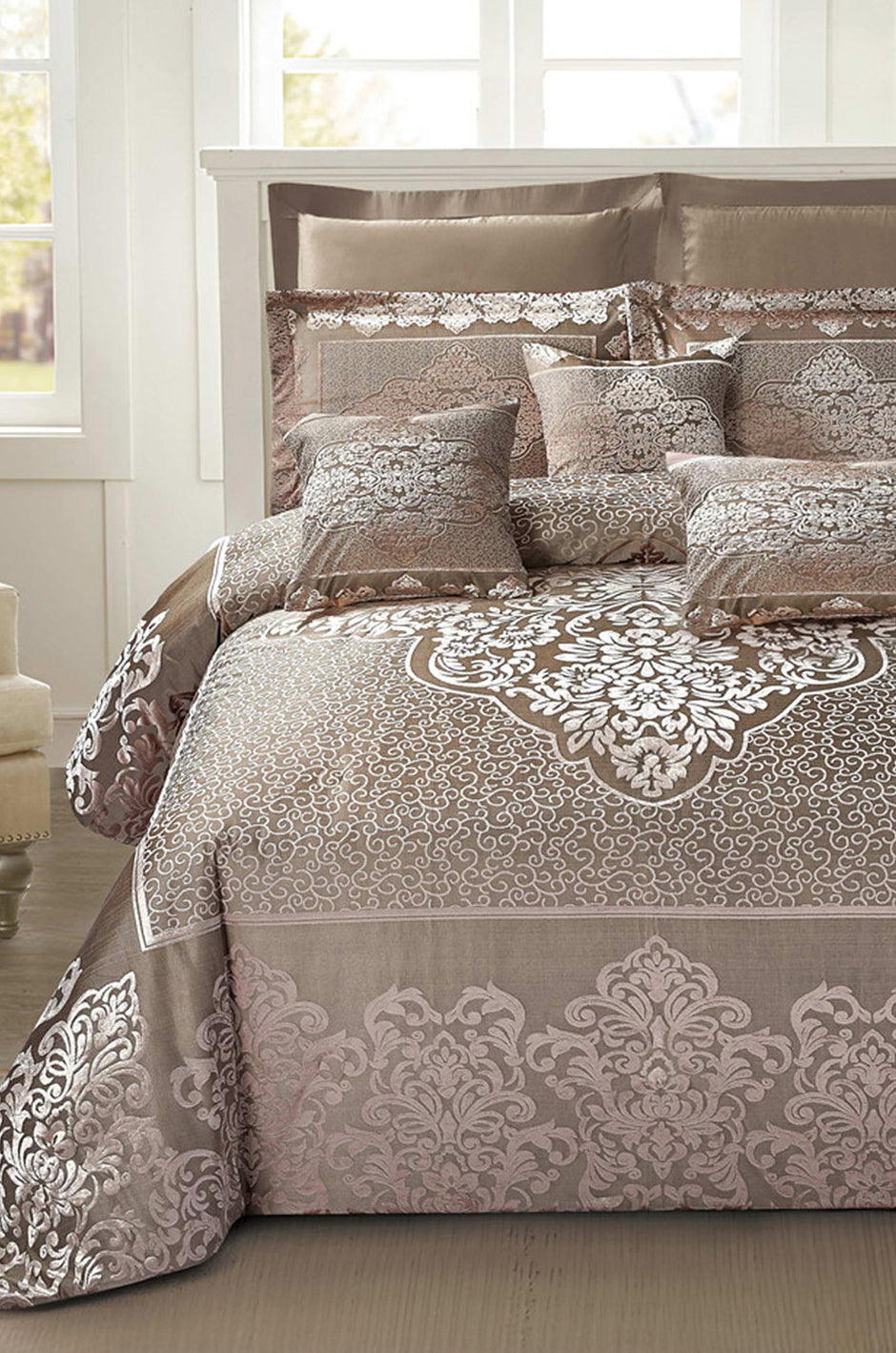 Prochini Chenille Comforter Set