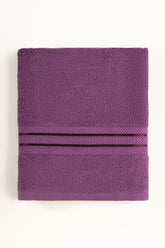 Purple Dyed Bath Towel 25