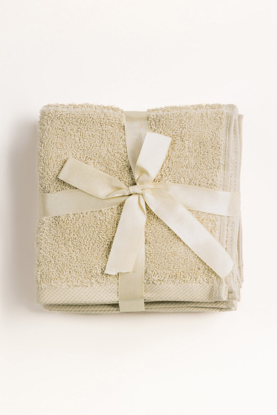 Pyote 4 Pcs Combed Face Towel Set