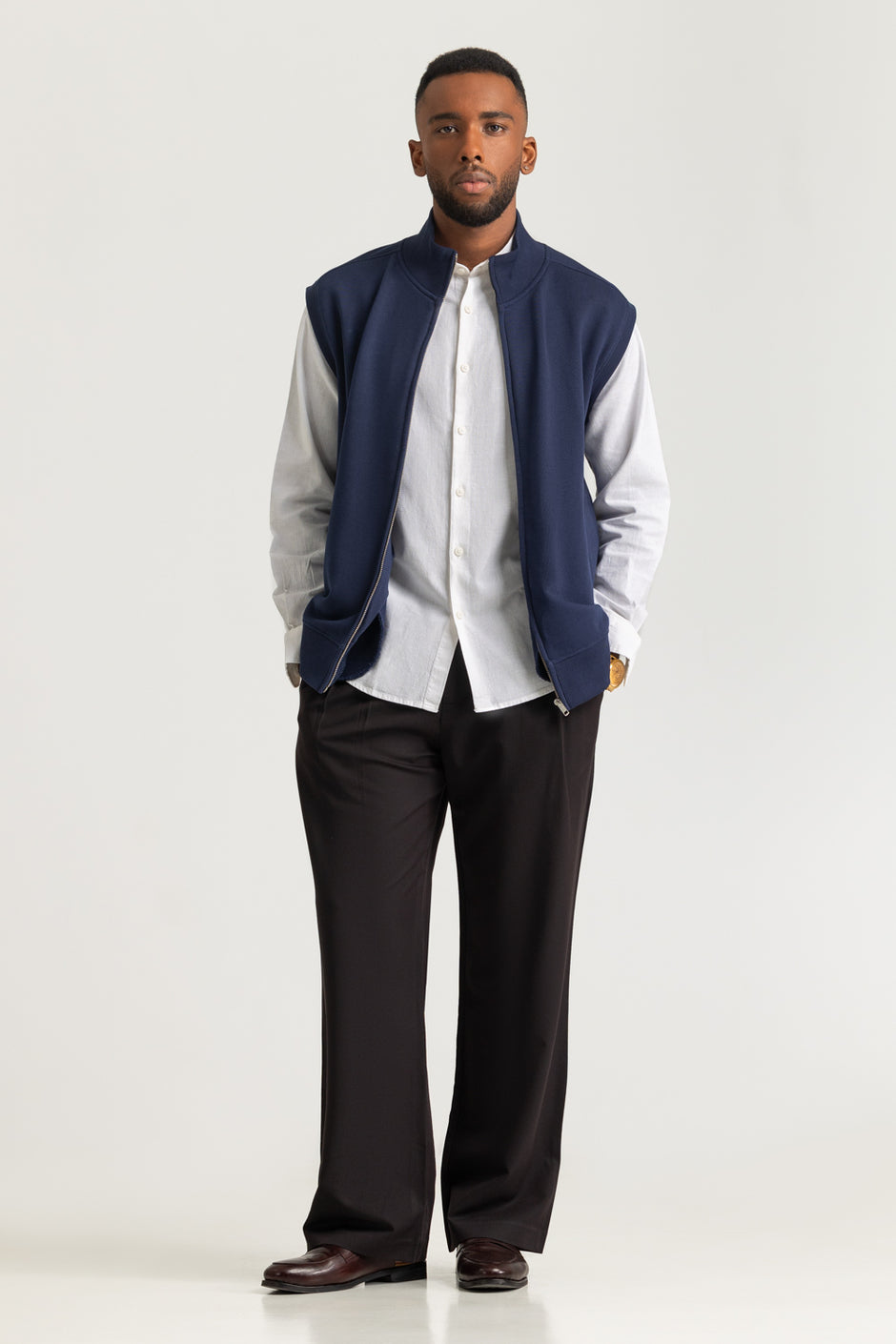 Regular Fit Knitted Vest
