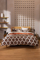 Rose Ogee T-200 Quilt Cover Set