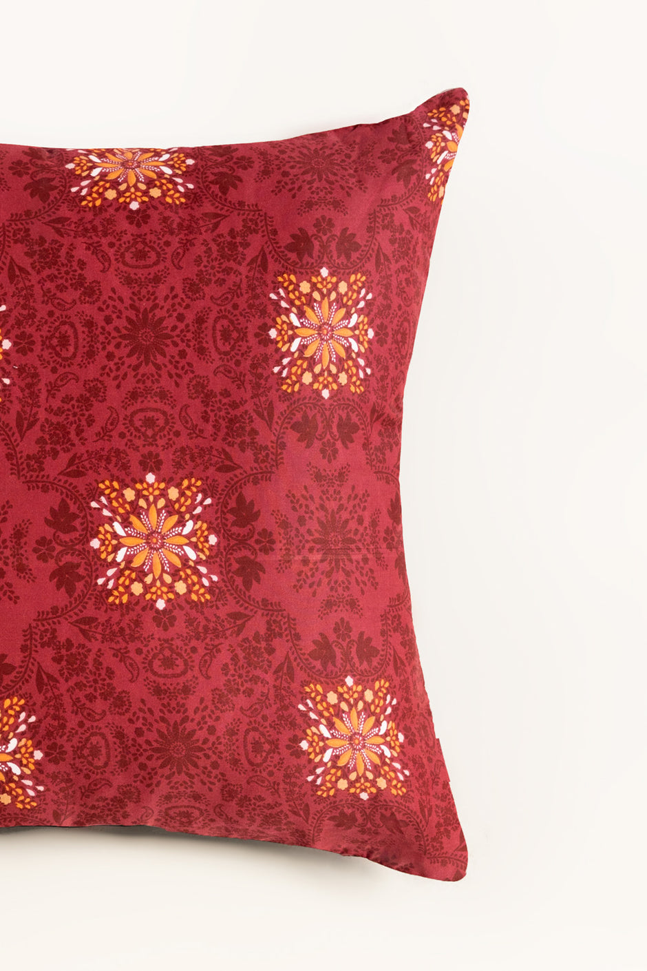 Royal Ethnic Square Cushion Cover
