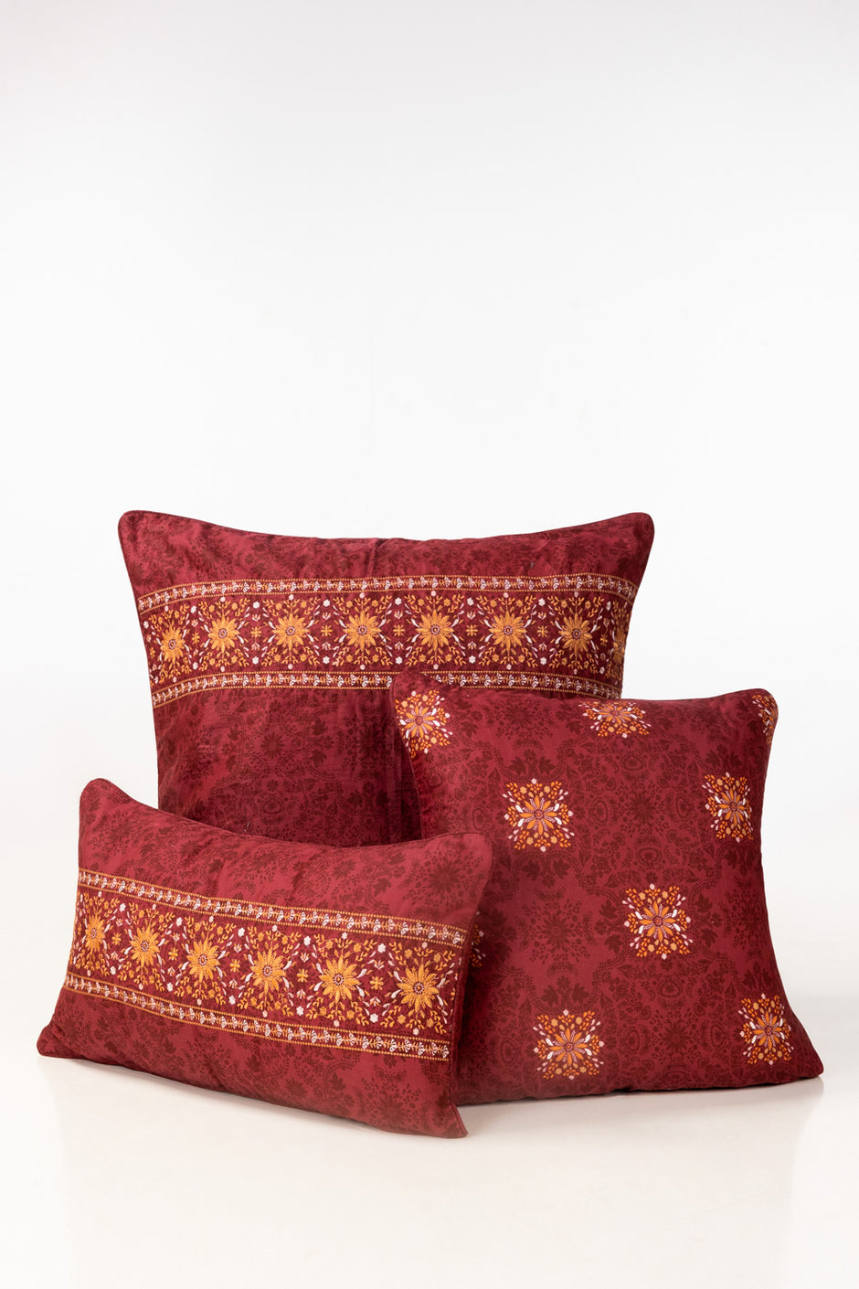 Royal Ethnic Square Cushion Cover