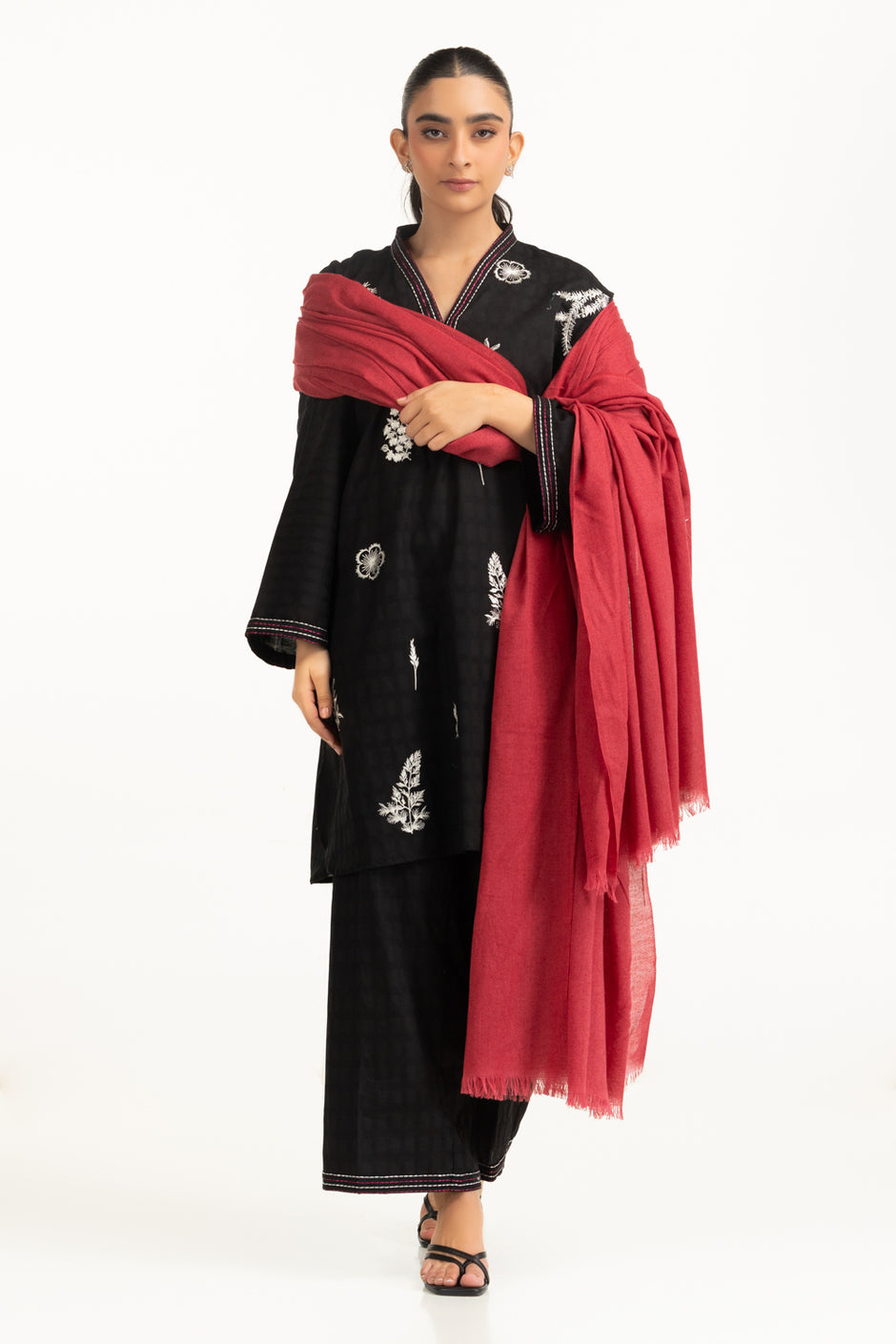 Blended Dyed Shawl SH-25-102