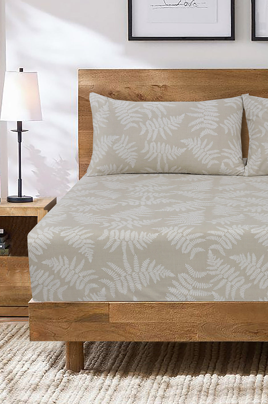 Printed Fitted Sheet Set