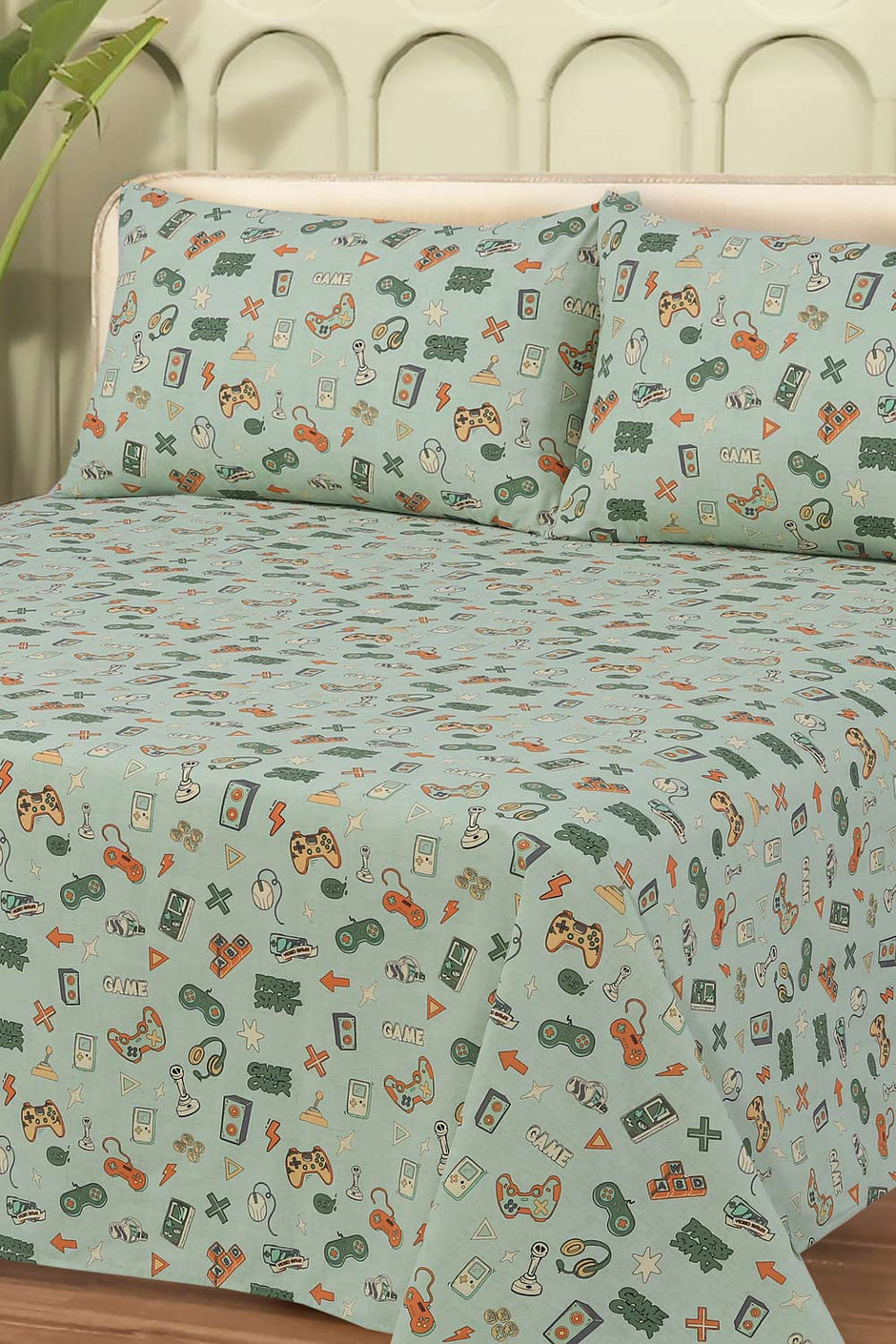 Printed Bed Sheet Set