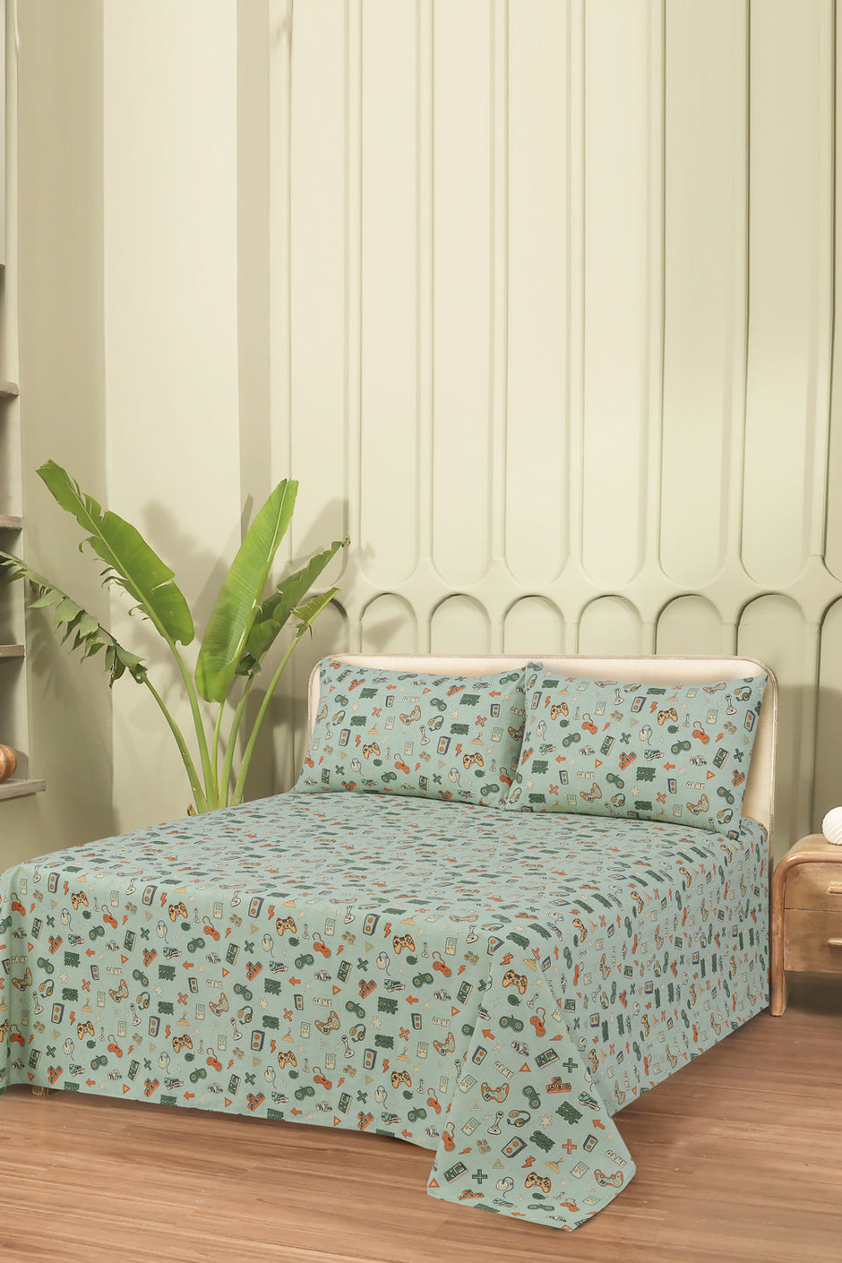 Printed Bed Sheet Set