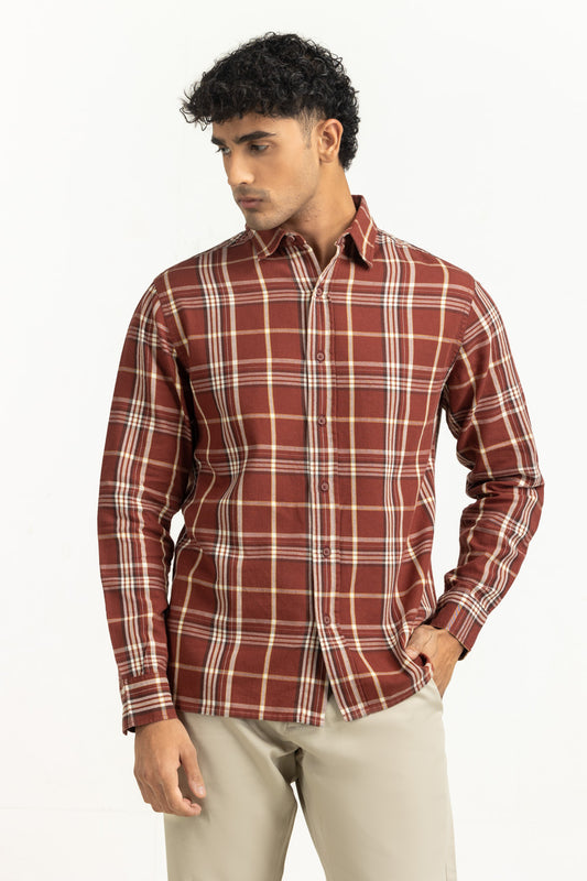 Regular Fit Casual Shirts MN-CS-WS25-293