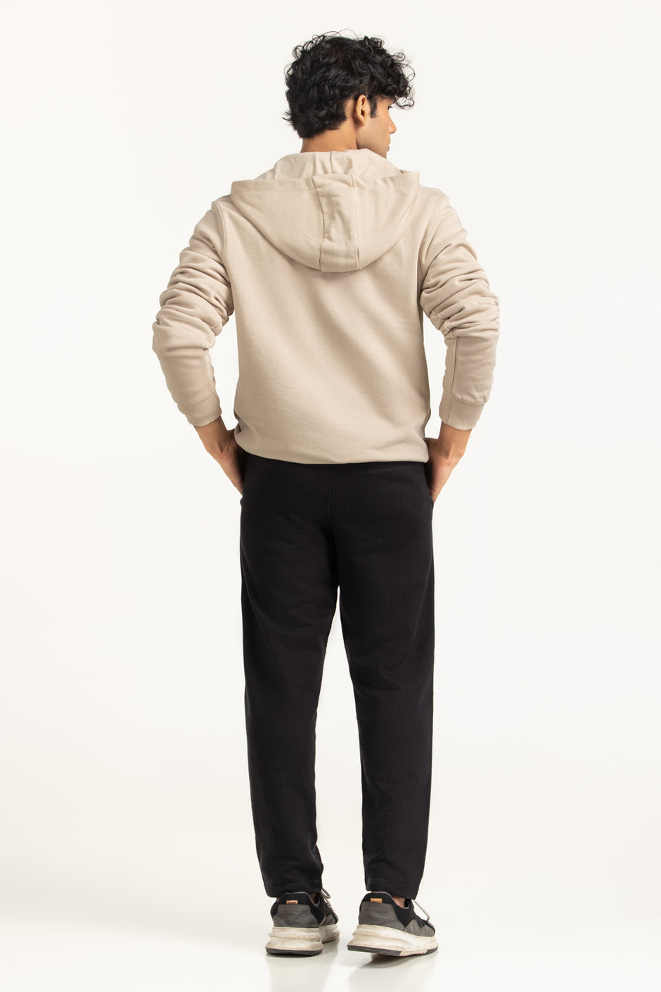 Regular Fit Hooded Zipper