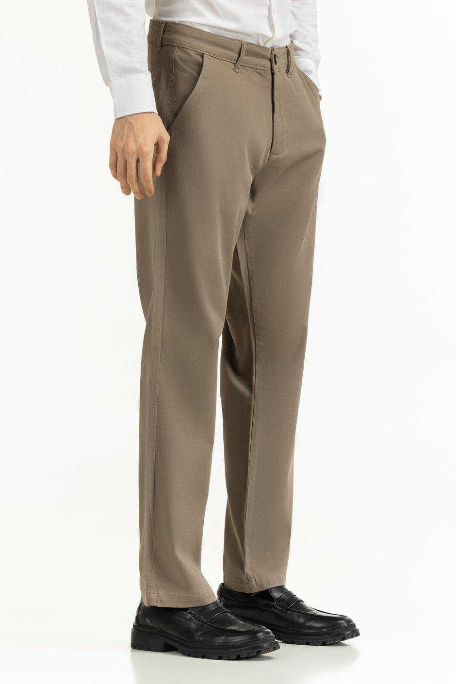 Slim Fit Khaki Pants