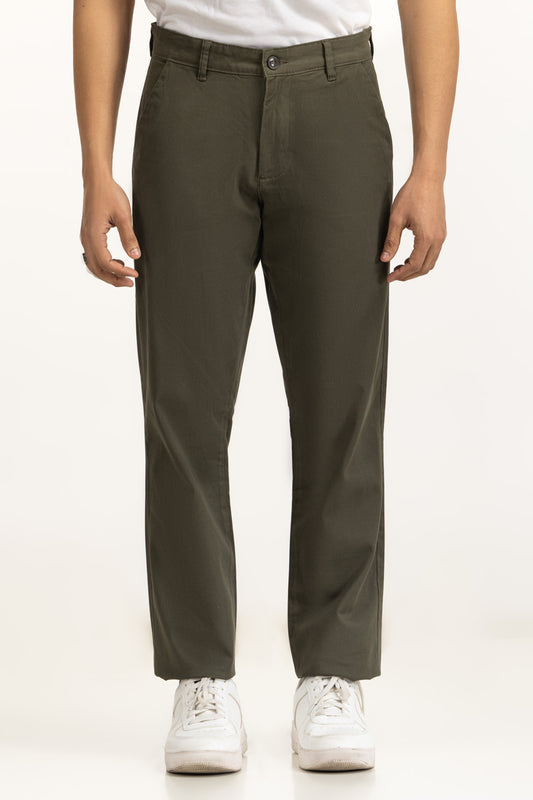 Slim Fit Khaki Pants MN-TRC-WS25-018