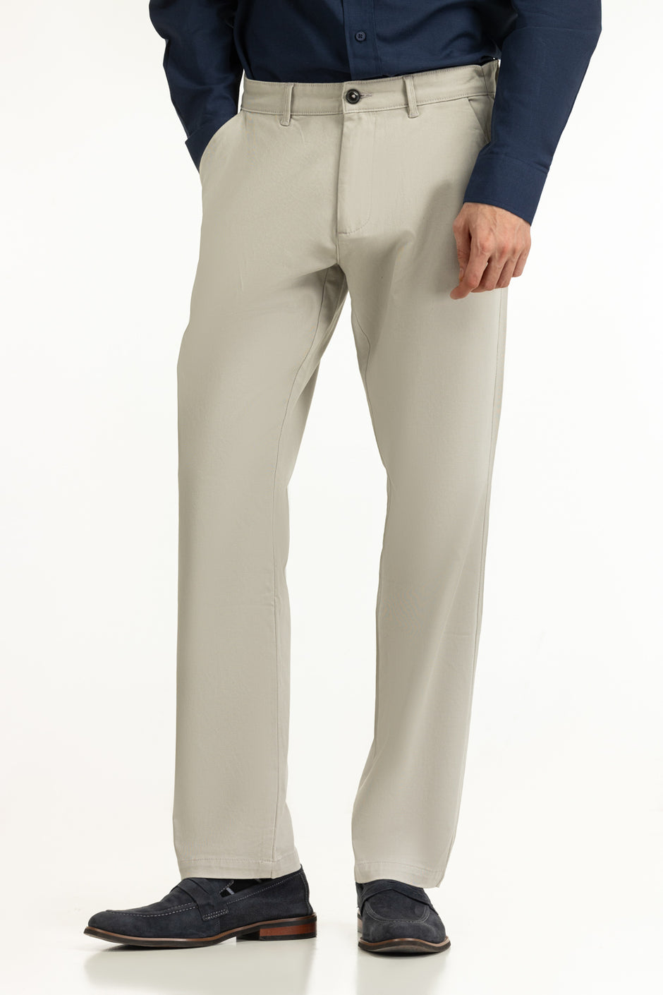 Slim Fit Khaki Pants