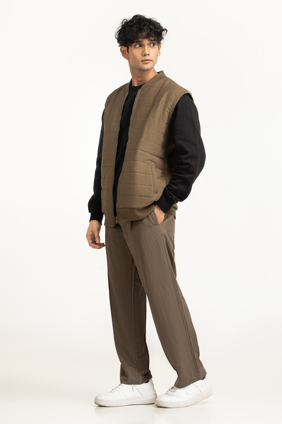 Regular Fit Knitted Vest