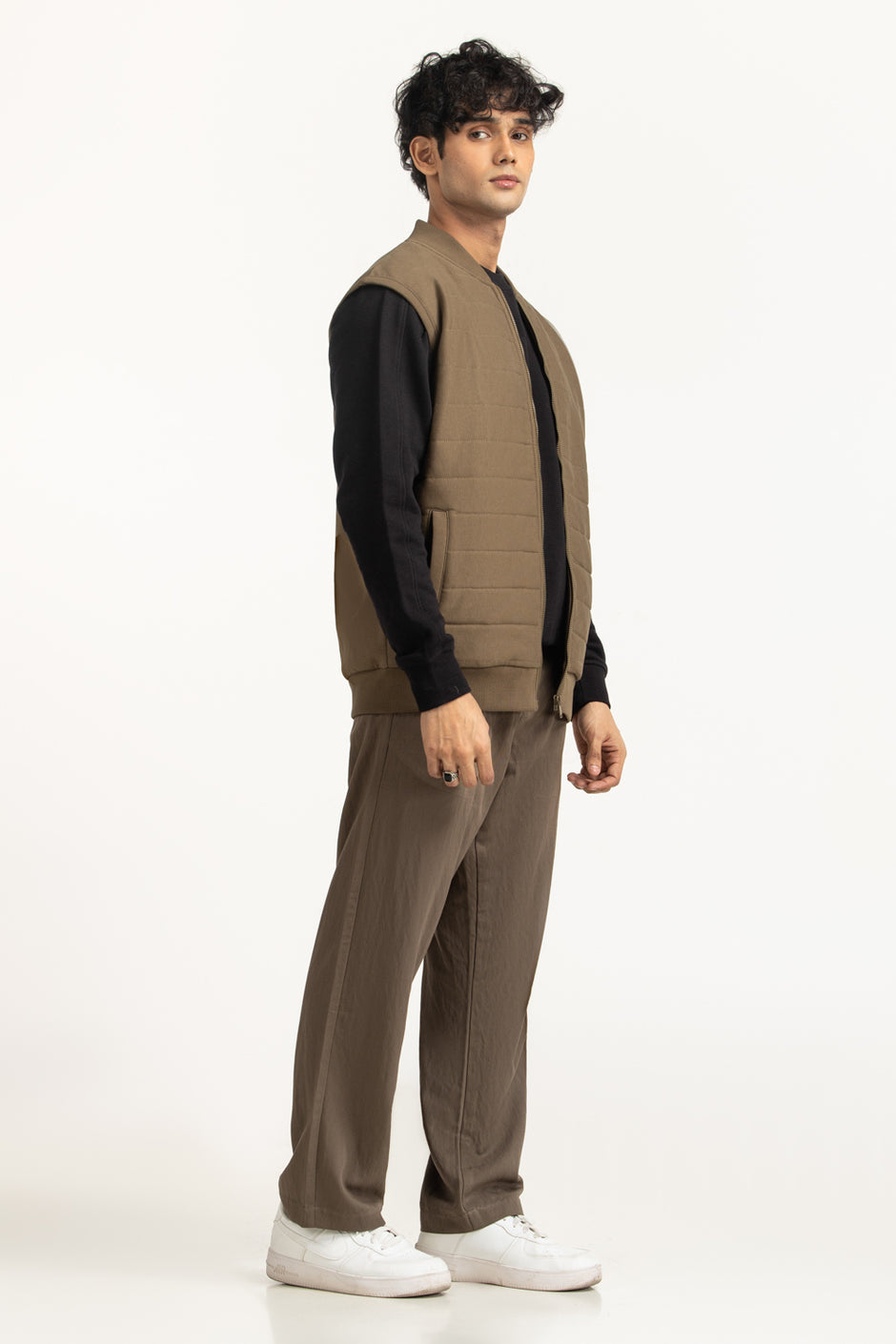 Regular Fit Knitted Vest