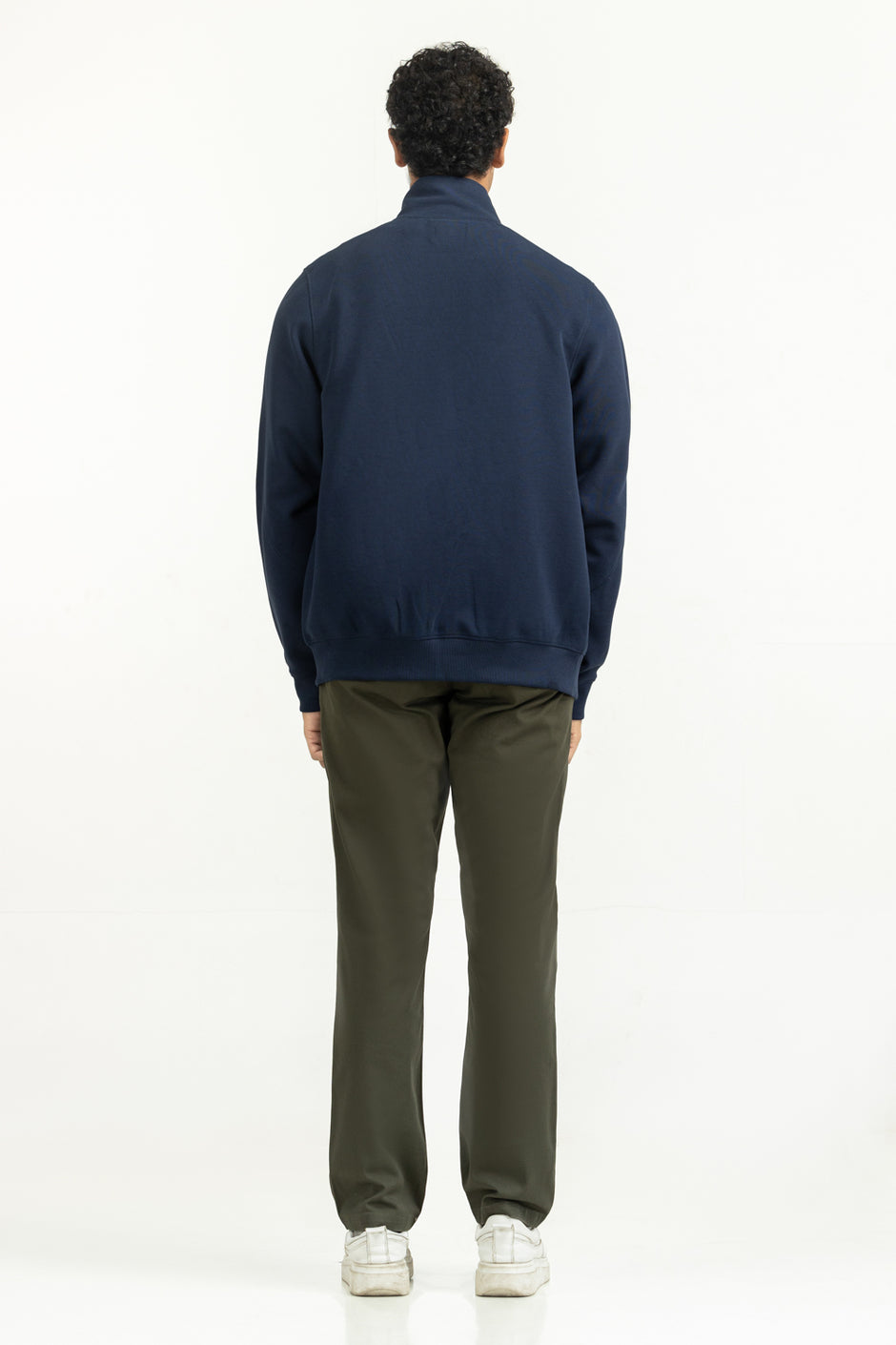 Regular Fit Knitted Zipper