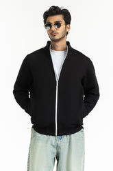 Regular Fit Knitted Zipper MN-KNZ-WS25-002 B