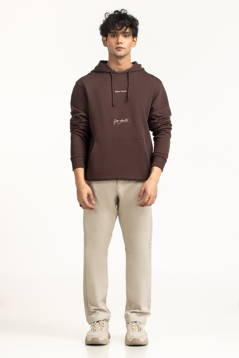 Regular Fit Pullover Hoodie