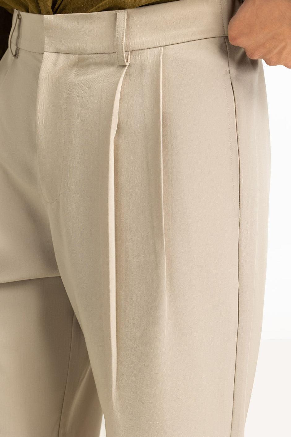 Straight Fit Trousers