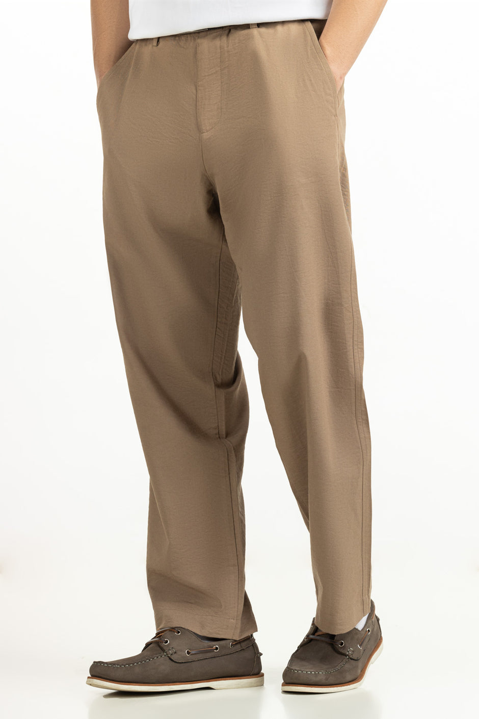 Straight Fit Trousers