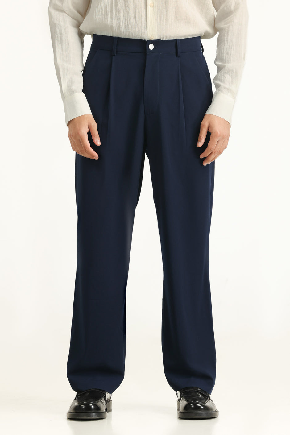 Straight Fit Trousers