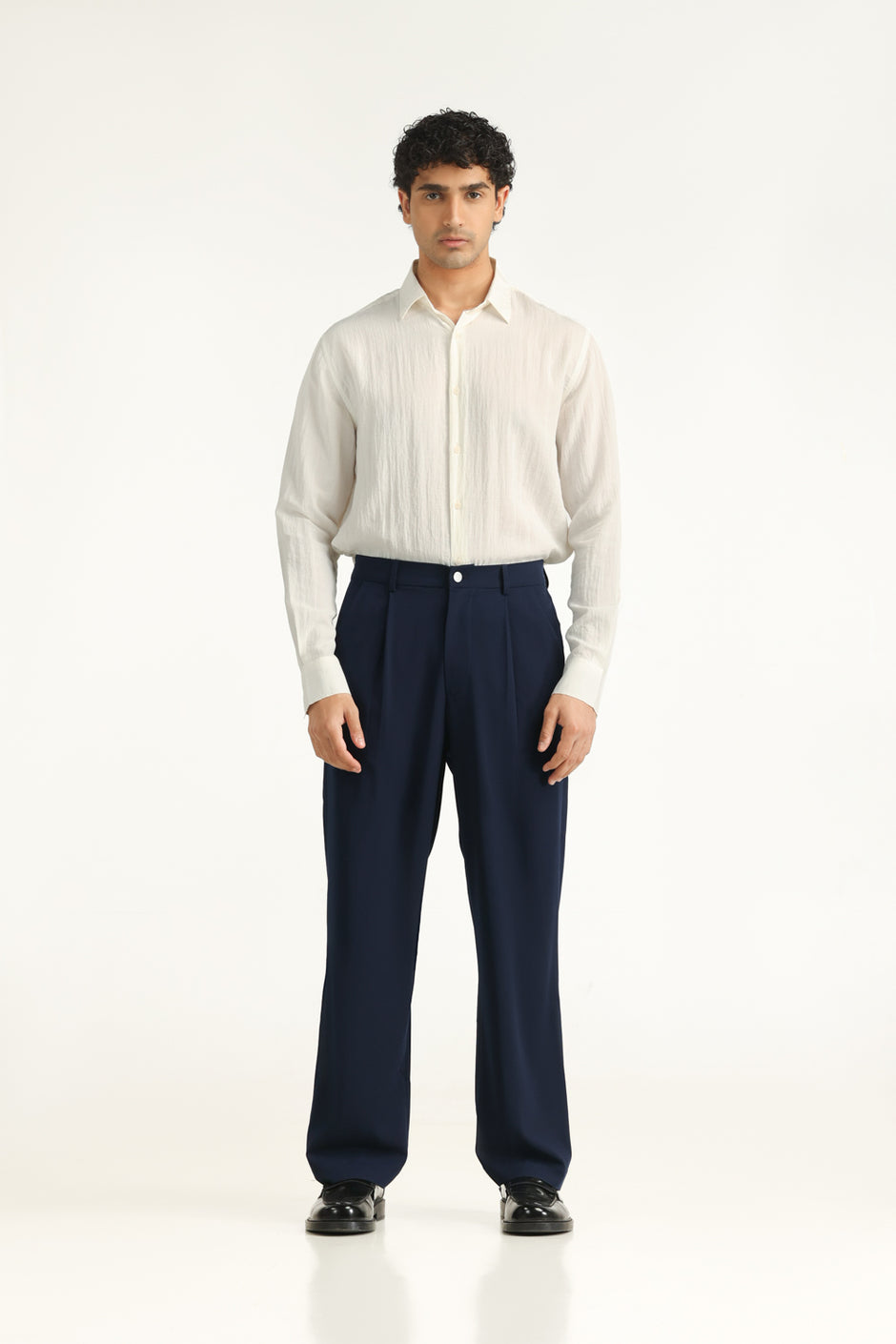 Straight Fit Trousers