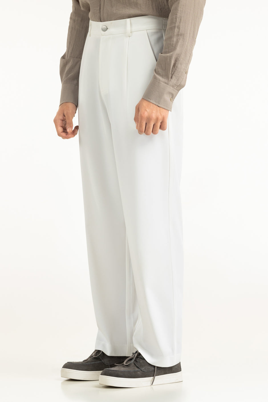 Straight Fit Trousers