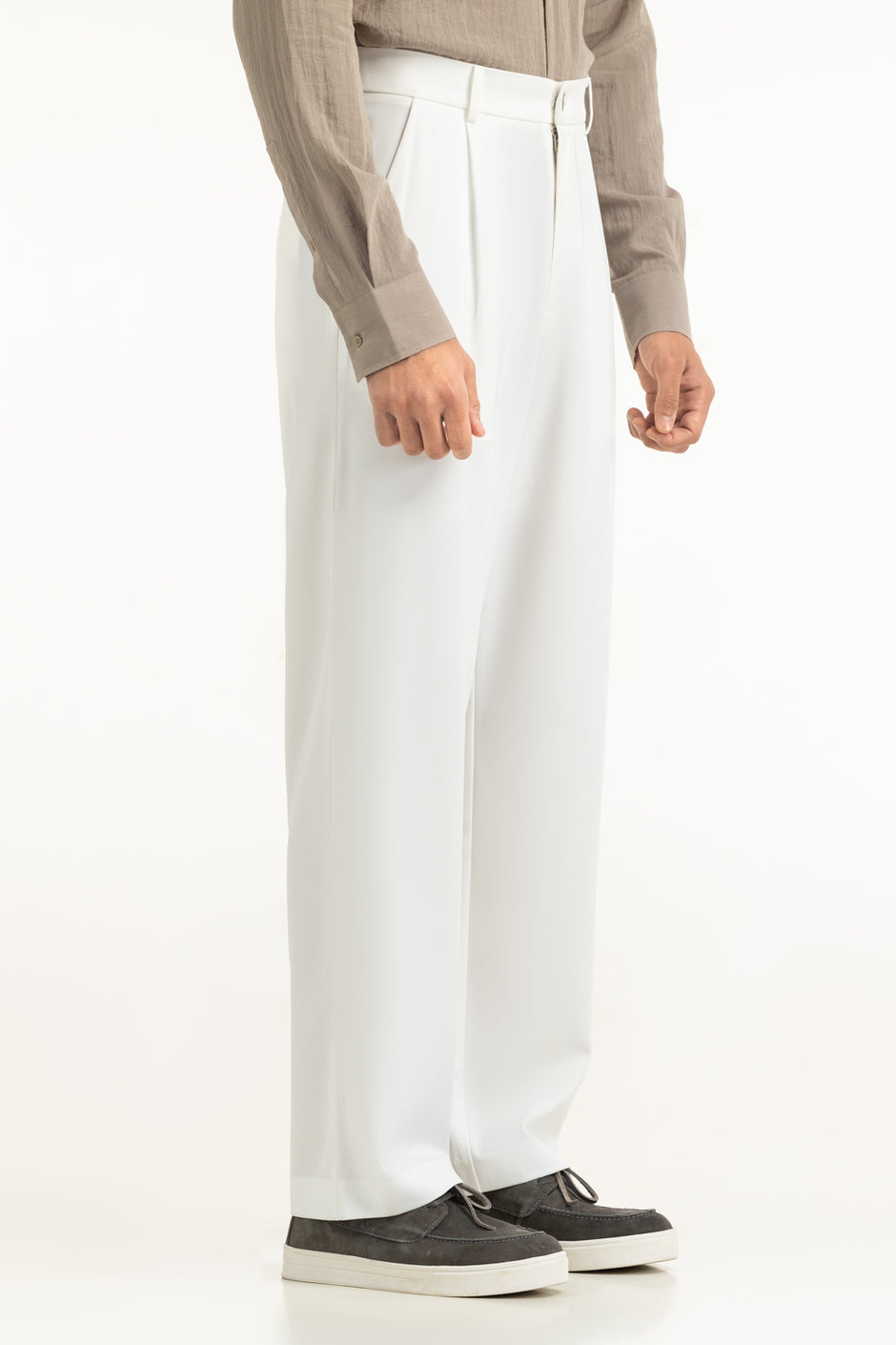 Straight Fit Trousers