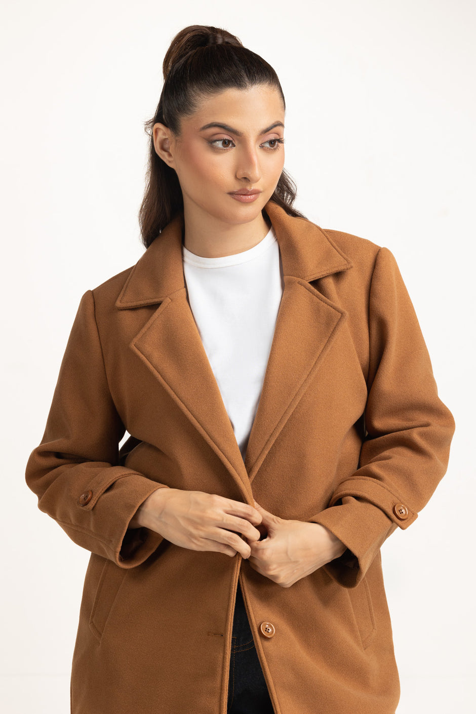 Regular Fit Coat