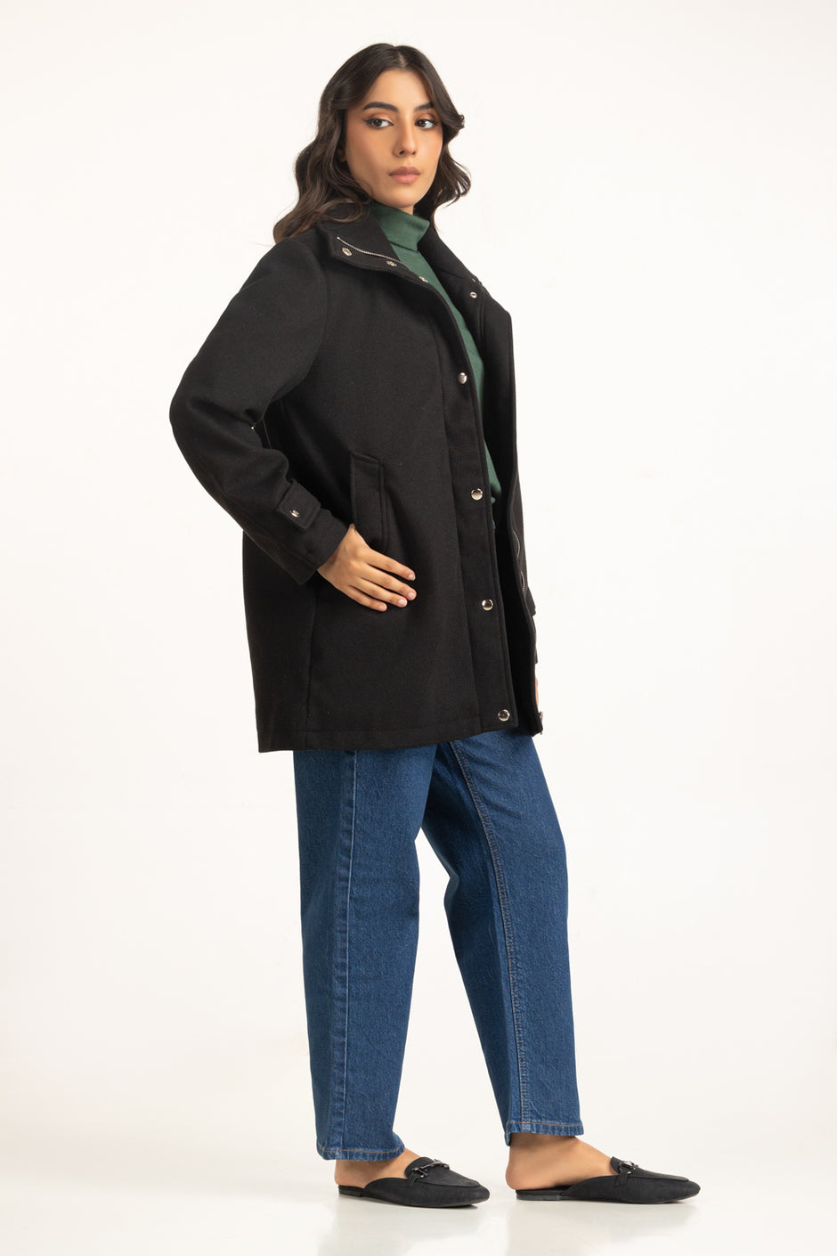 Regular Fit Coat
