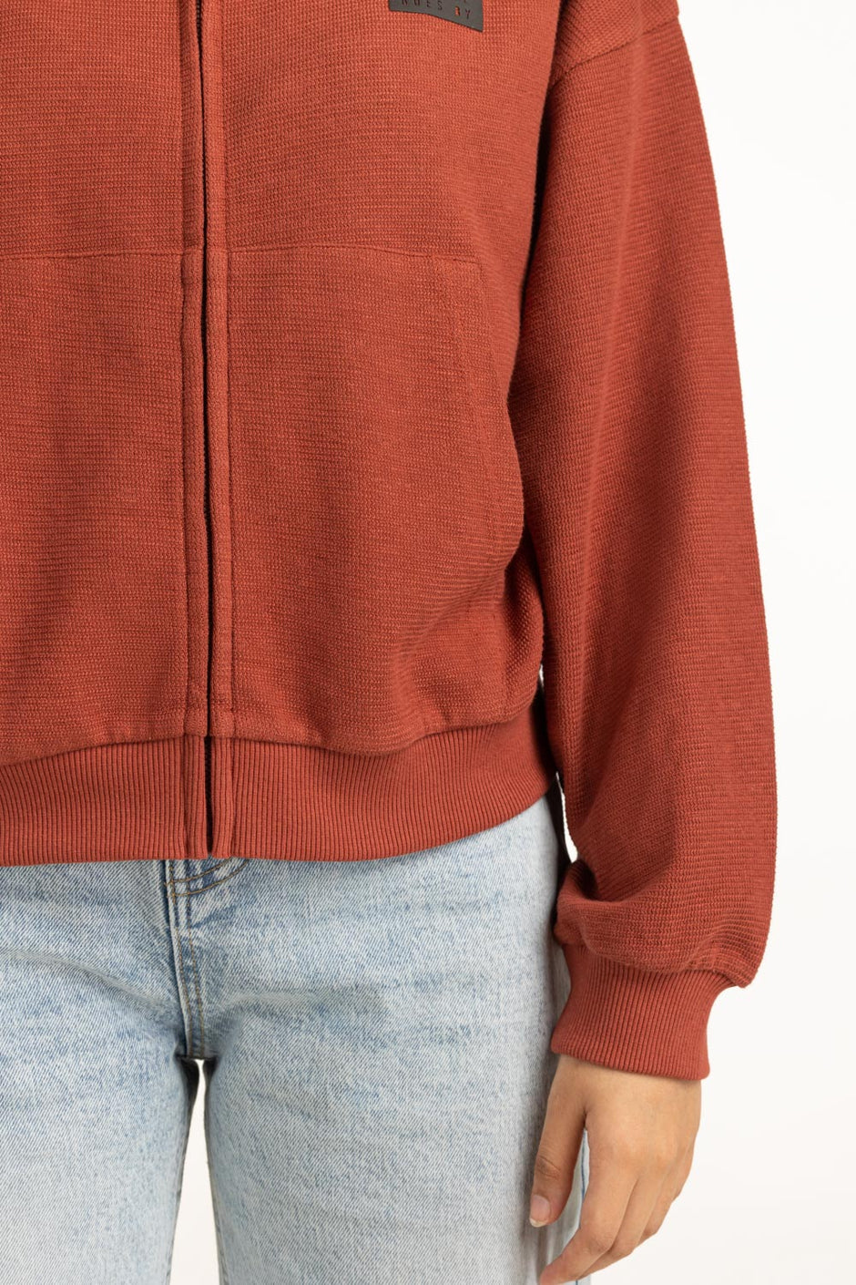 Regular Fit Knitted Zipper