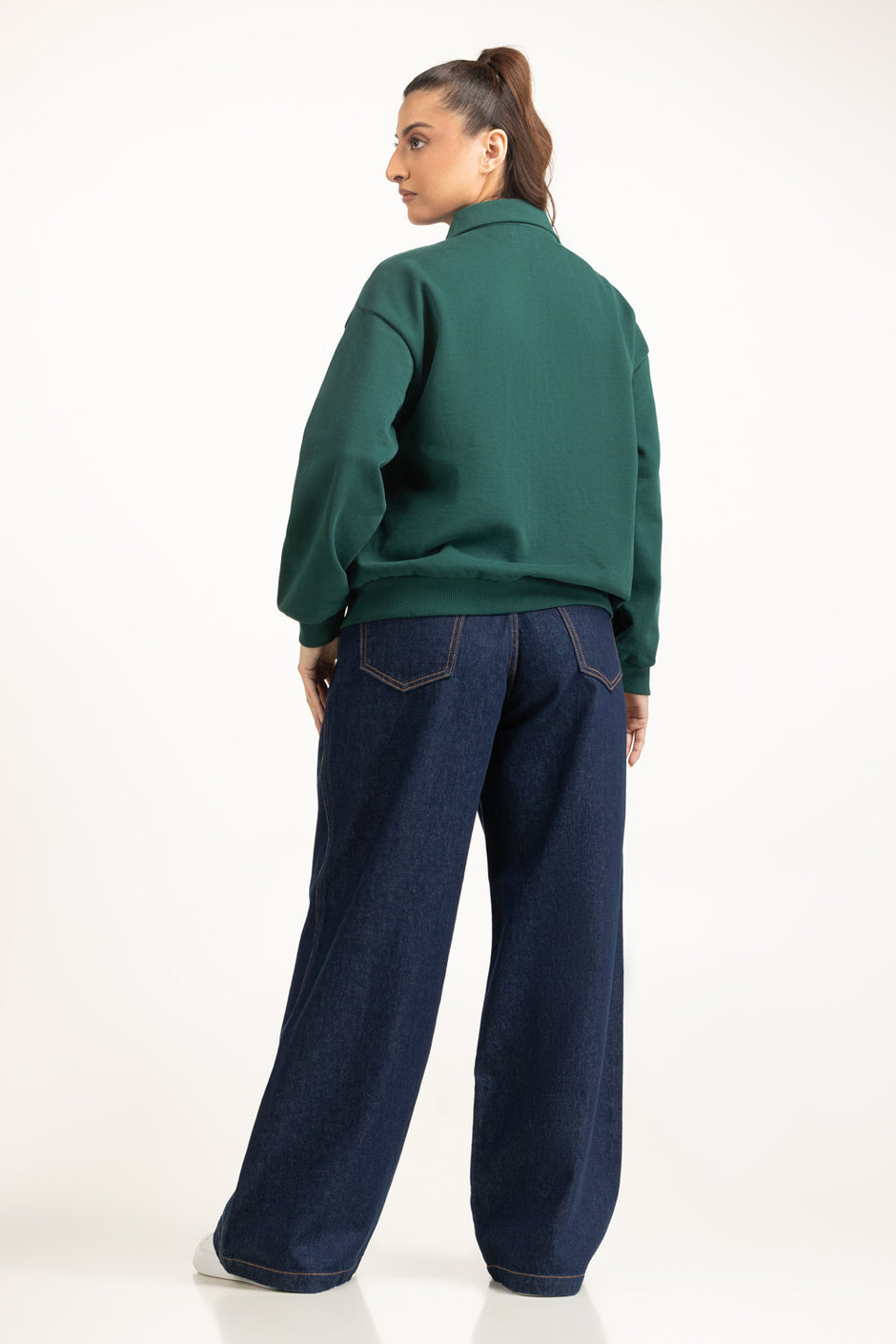 Regular Fit Knitted Zipper