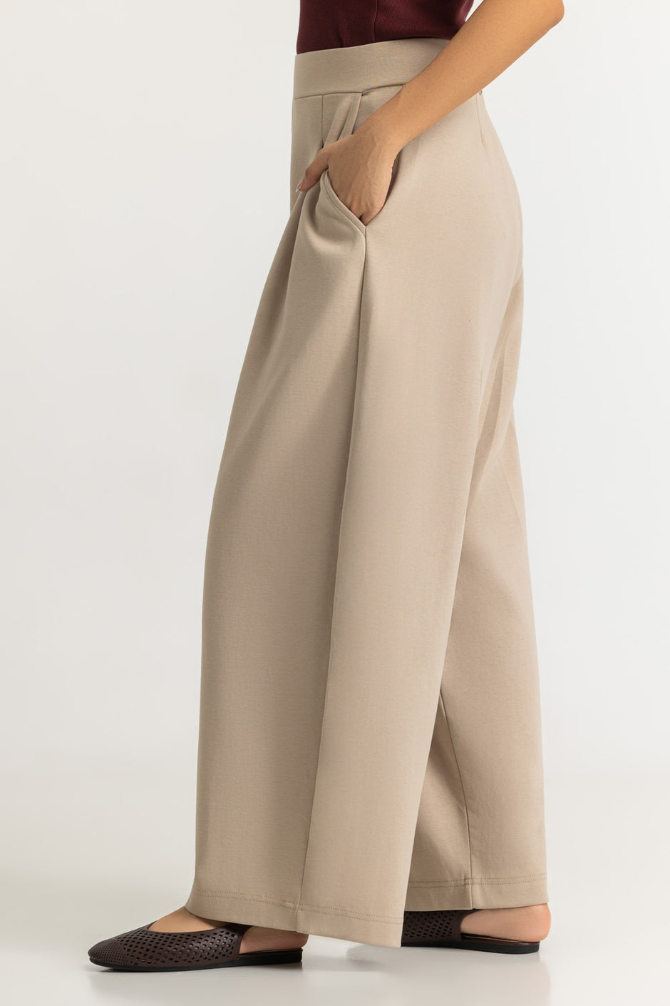 Barrel Fit Trousers