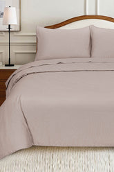 Sand Cube Dobby Quilt Cover Set