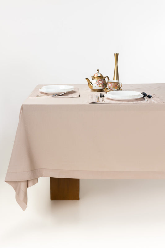 Sand Cube Dobby Table Cover