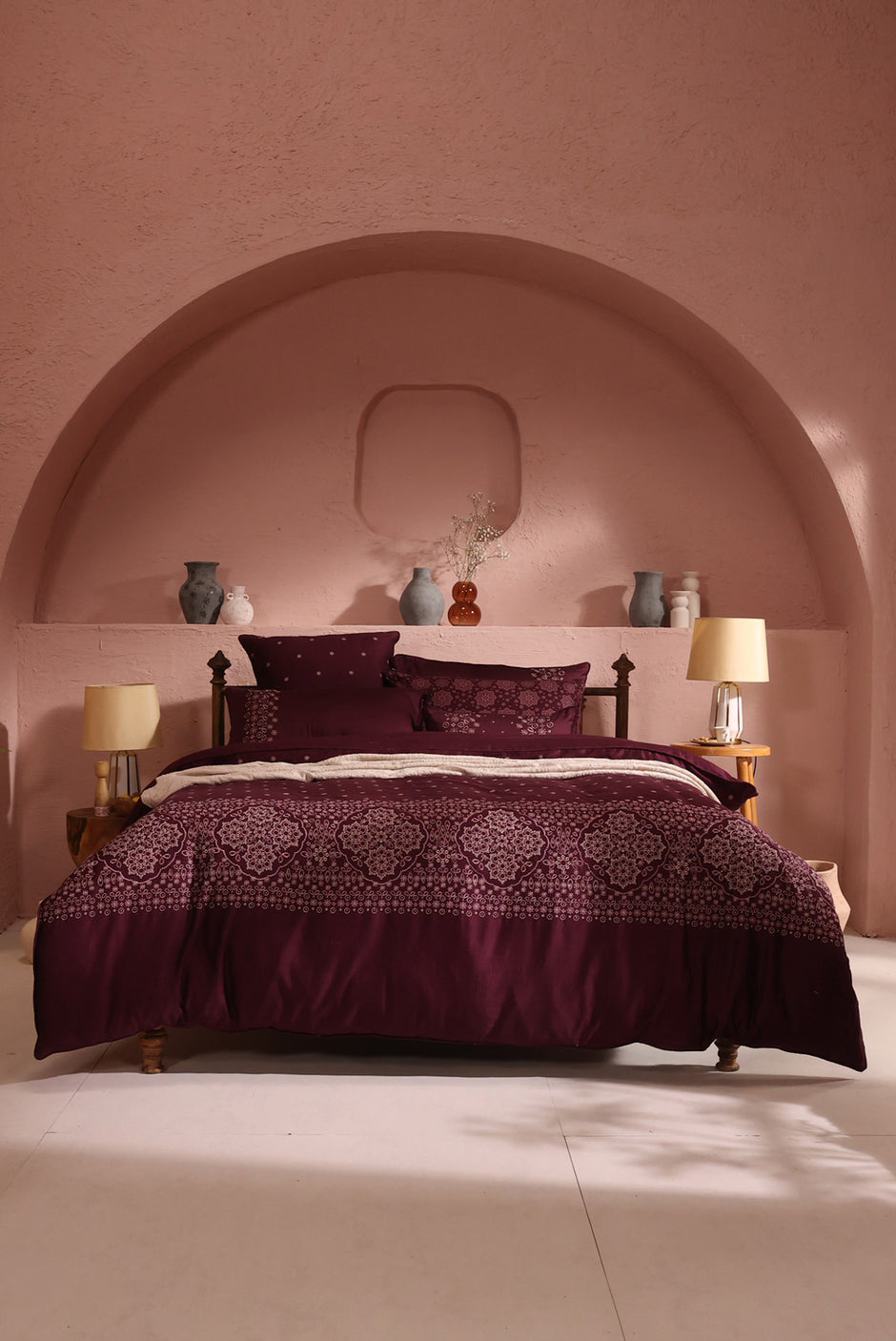 Schiffli T-200 Quilt Cover Set