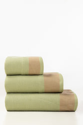 Seafoam Waffle Towel
