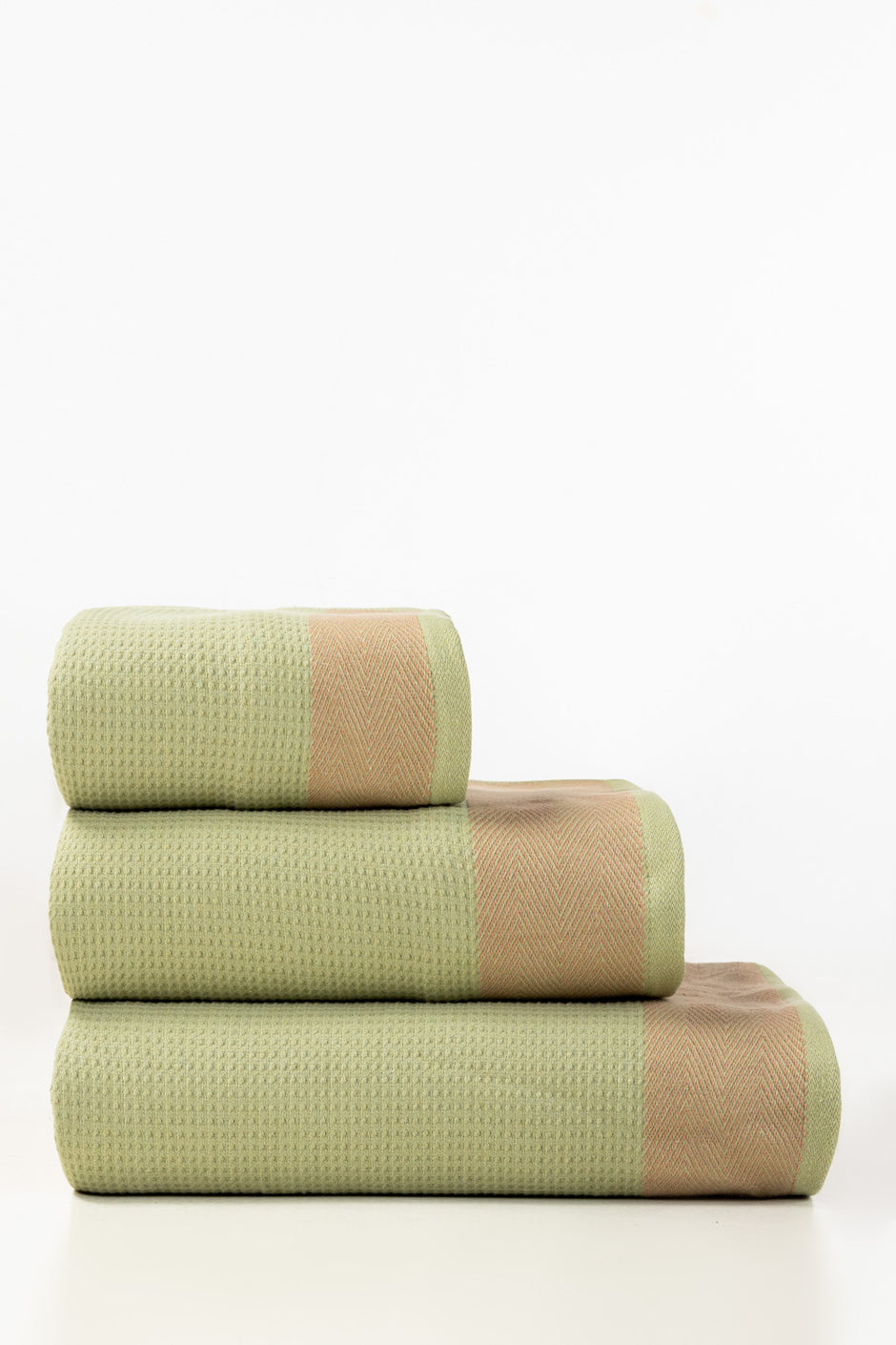 Seafoam Waffle Towel